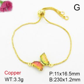 Fashion Copper Bracelet  F7B400024avja-G030