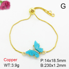 Fashion Copper Bracelet  F7B400028vail-G030