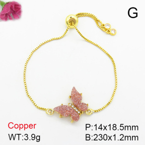 Fashion Copper Bracelet  F7B400029vail-G030