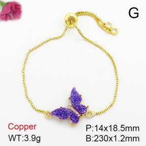 Fashion Copper Bracelet  F7B400030vail-G030