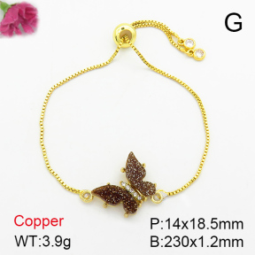 Fashion Copper Bracelet  F7B400032vail-G030