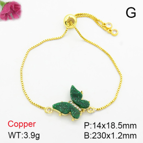 Fashion Copper Bracelet  F7B400036vail-G030