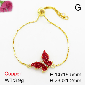 Fashion Copper Bracelet  F7B400037vail-G030