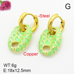 Fashion Copper Earrings  F7E300055bbov-G030