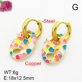 Fashion Copper Earrings  F7E300056vbpb-G030