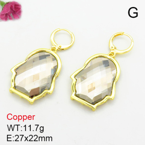 Fashion Copper Earrings  F7E400077bhva-G030