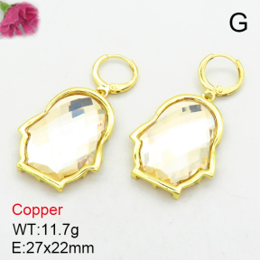 Fashion Copper Earrings  F7E400079bhva-G030