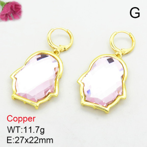 Fashion Copper Earrings  F7E400080bhva-G030