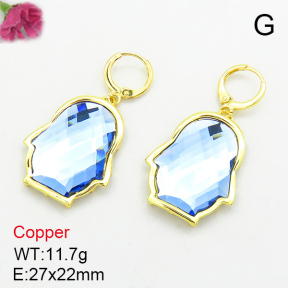 Fashion Copper Earrings  F7E400081bhva-G030