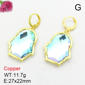 Fashion Copper Earrings  F7E400082bhva-G030