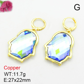 Fashion Copper Earrings  F7E400085bhva-G030