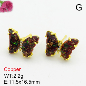 Fashion Copper Earrings  F7E400096vbmb-G030