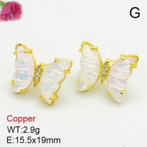 Fashion Copper Earrings  F7E400109vbmb-G030