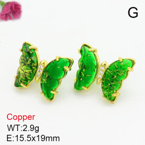 Fashion Copper Earrings  F7E400110vbmb-G030