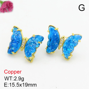 Fashion Copper Earrings  F7E400114vbmb-G030
