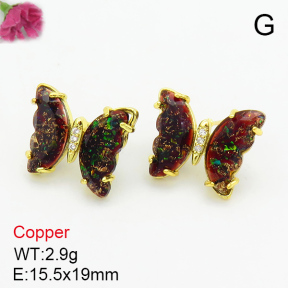 Fashion Copper Earrings  F7E400117vbmb-G030