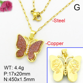 Fashion Copper Necklace  F7N400328baka-G030
