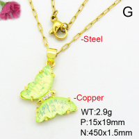 Fashion Copper Necklace  F7N400430avja-G030