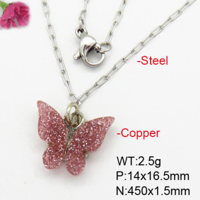 Fashion Copper Necklace  F7N400437aahl-G030