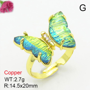 Fashion Copper Ring  F7R400091ablb-G030