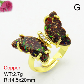 Fashion Copper Ring  F7R400093ablb-G030