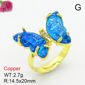 Fashion Copper Ring  F7R400096ablb-G030