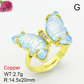 Fashion Copper Ring  F7R400097ablb-G030