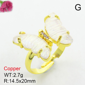 Fashion Copper Ring  F7R400101ablb-G030