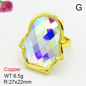 Fashion Copper Ring  F7R400102vbnb-G030