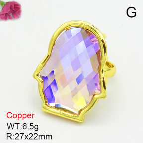 Fashion Copper Ring  F7R400104vbnb-G030