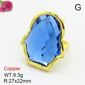 Fashion Copper Ring  F7R400105vbnb-G030