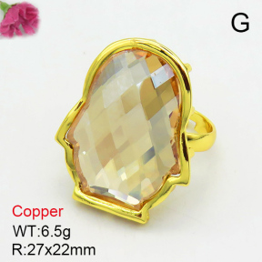 Fashion Copper Ring  F7R400106vbnb-G030