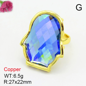 Fashion Copper Ring  F7R400108vbnb-G030