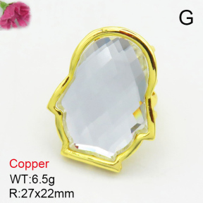 Fashion Copper Ring  F7R400109vbnb-G030