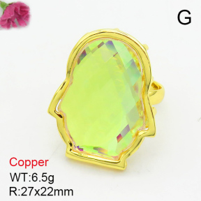Fashion Copper Ring  F7R400110vbnb-G030