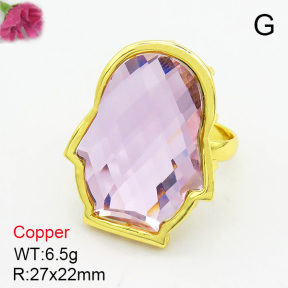 Fashion Copper Ring  F7R400111vbnb-G030