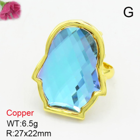 Fashion Copper Ring  F7R400112vbnb-G030