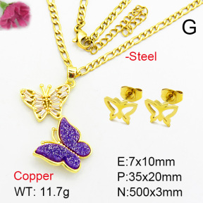 Fashion Copper Sets  F7S000459aakl-G030