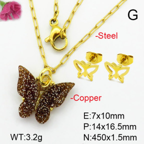 Fashion Copper Sets  F7S000549aahl-G030