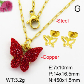 Fashion Copper Sets  F7S000552aahl-G030