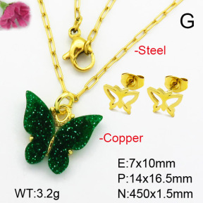 Fashion Copper Sets  F7S000554aahl-G030