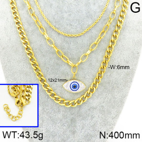 SS Necklace  2N3000143vhnv-662