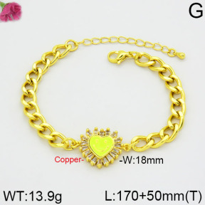 Fashion Copper Bracelet  F2B300010vhha-J111