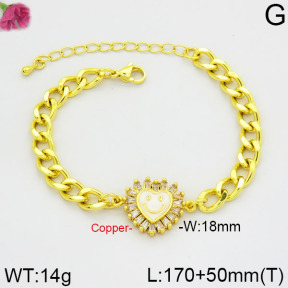 Fashion Copper Bracelet  F2B300013vhha-J111