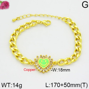 Fashion Copper Bracelet  F2B300014vhha-J111