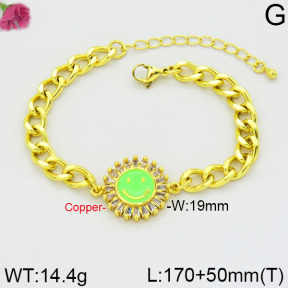 Fashion Copper Bracelet  F2B300045vhha-J111