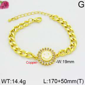 Fashion Copper Bracelet  F2B300047vhha-J111