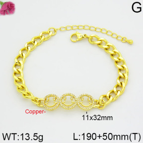 Fashion Copper Bracelet  F2B400270vhha-J111