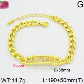 Fashion Copper Bracelet  F2B400277vhha-J111