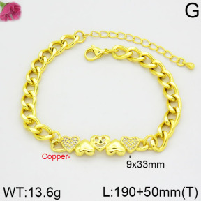 Fashion Copper Bracelet  F2B400279vhha-J111